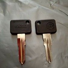 Blank key for Piaggio Vespa