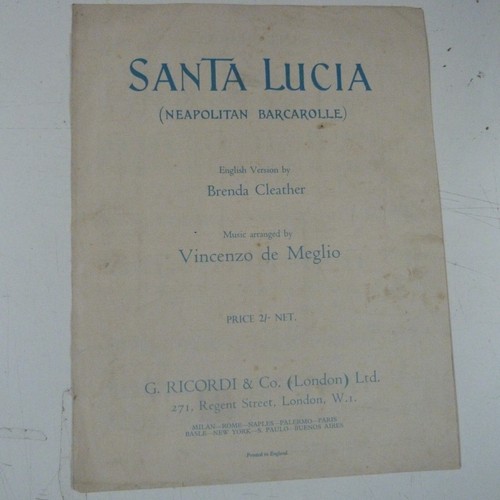 Foglio canzone santa - foglio,