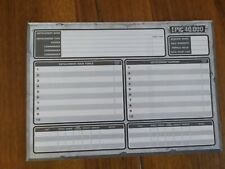BLOCCO FOGLI ESERCITO  EPIC 40K  40000 WARHAMMER RICAMBI GAMES WORKSHOP OOP