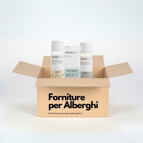 Kit benvenuto hotel saponi - benvenuto,