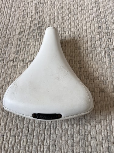 Sella vintage brooks bianca - sella, a