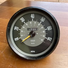 TACHIMETRO CONTACHILOMETRI 24 V FIAT VEGLIA IVECO CAMION BUS EPOCA Mph Km/h