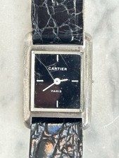 OROLOGIO DA POLSO CARTIER PARIS O925 20,9X20,1 mm. DA RESTAURARE