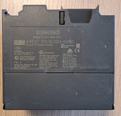 Cpu plc siemens simatic - cpu,