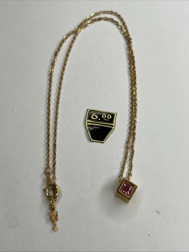 Collana cubo pietra nascita - collana,