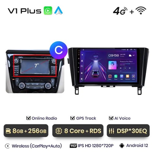 Autoradio per nissan qashqai - per,