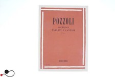 MANUALE SPARTITO RICORDI  POZZOLI SOLFEGGI PARLATI E CANTATI SECONDO CORSO