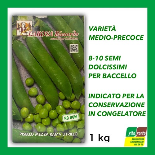 Semi pisello mezza rama - semi,