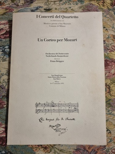 Concerti del quartetto - concerti, un