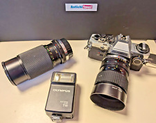 reflex olympus OM10 con accessori