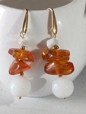 Orecchini pendenti pietre dure