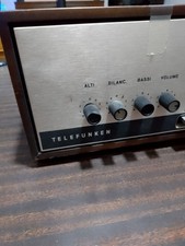 TELEFUNKEN  V 201  Amplificatore HiFi  Stereo non testato 