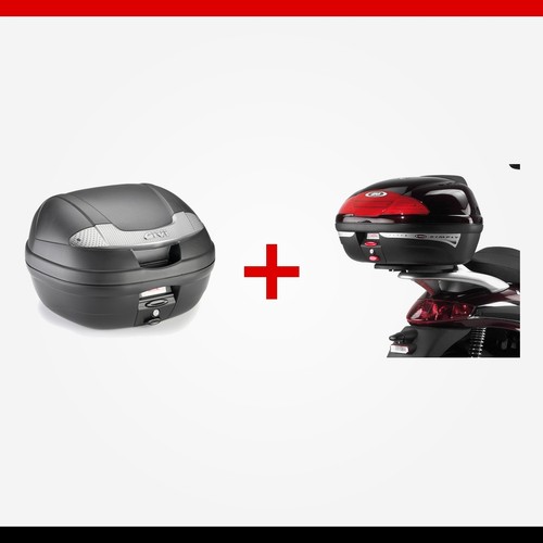 Kit givi e340nt2 bauletto 34l - bauletto,
