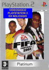 FIFA FOOTBALL 2003 PLATINUM PS2 - EX NOLEGGIO  GIOCHI