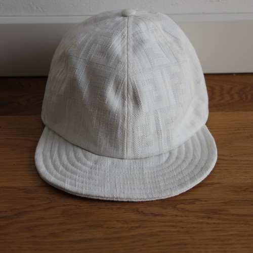 Fendi white jacquard logo - jacquard,