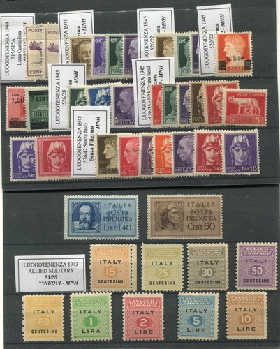 Regno 1944 lotto - regno,