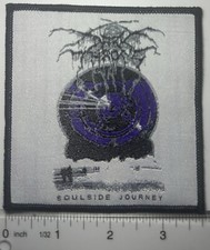 Darkthrone Soulside Journey Black Border Woven Patch 
