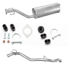 Impianto di scarico completo per Opel Frontera A 2.0 fino al 12/95 scarico + accessori