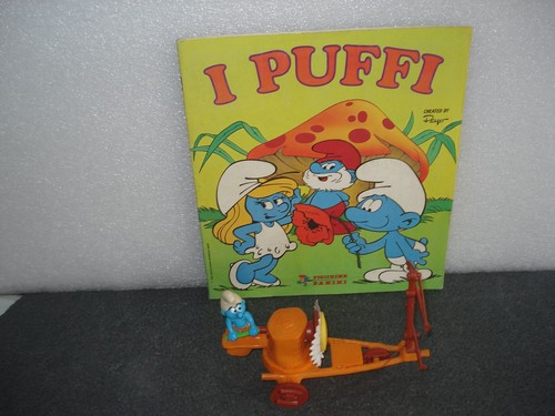 Album puffi figurine - album,