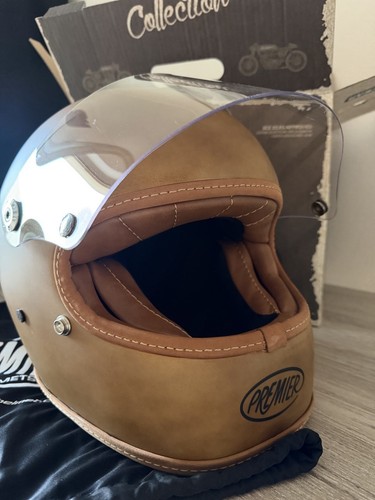 Casco moto premier platinum - moto,