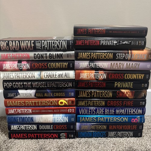 Lot james patterson dj - 21,