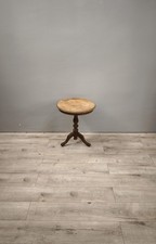 85296 Tavolino da salotto in legno con piano rotondo