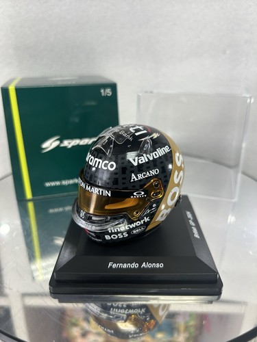 Casco fernando alonso - alonso, aston
