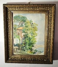 Antico dipinto acquerello -