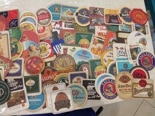 lotto circa 80 sottobicchieri birra vintage