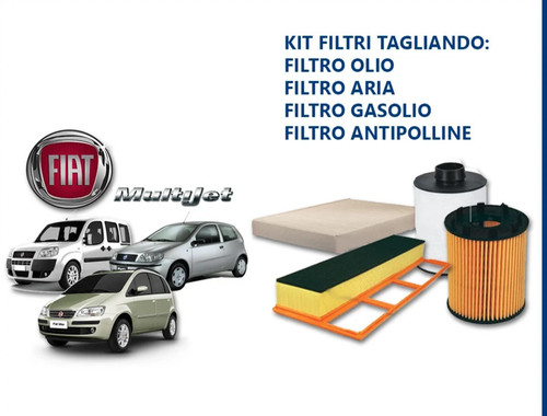 Kit tagliando filtri - tagliando,