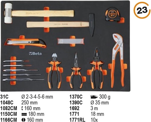 Beta me136 c04 set utensili - beta,