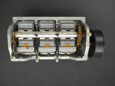 Condensatore Aria Variabile 3 Sezioni 10-430 pF URSS Lotto 1 pz