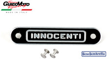 TARGHETTA SELLA LAMBRETTA TV LI SPECIAL SX DL GP INNOCENTI LAA232