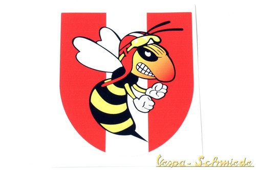 Adesivo decorazione vespa - adesivo,