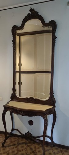 Grande console con - , specchiera