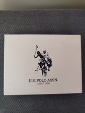 U.S. POLO ASSN. WEUVL2242MHAM93 CENTR. H WALLET COIN FLAP LEATHER PORTAFOGLI