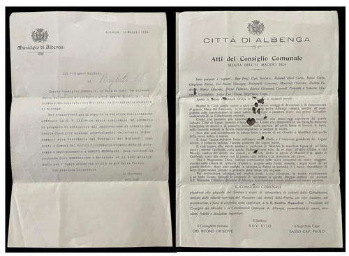 Storia postale 1924 - storia,