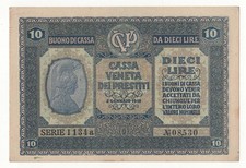 10  LIRE BUONO DI CASSA VENETA