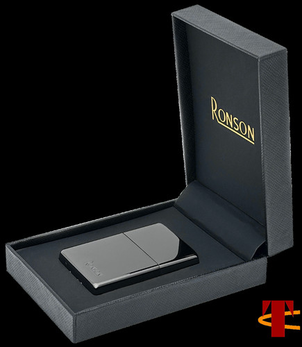 Ronson black ice accendino - ice, a