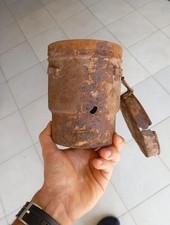 Ww1 Contenitore Maschera Antigas Austriaca No Ww2 Elmetto