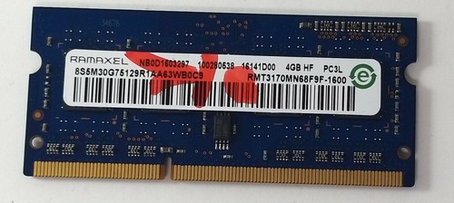 Memoria ram memory 4gb - memoria,