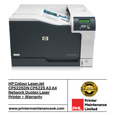 HP Color LaserJet CP5225DN CP5225 A3 A4 stampante laser duplex di rete + garanzia