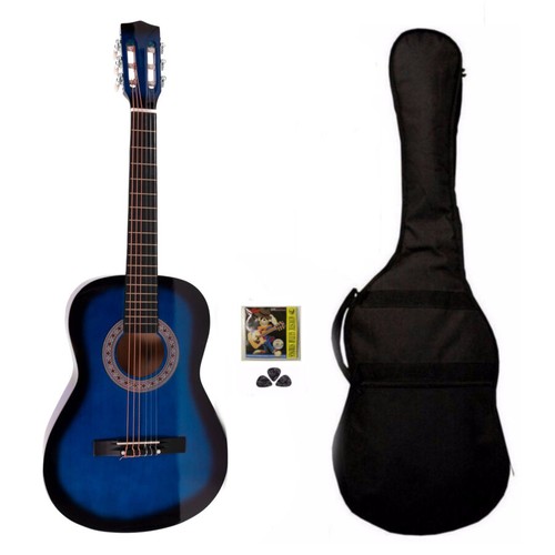 Chitarra classica blu con - chitarra,