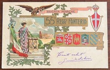 CARTOLINA MILITARE "55°