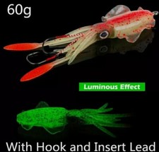 ESCA CALAMARO LUMINOSO, 15 CM