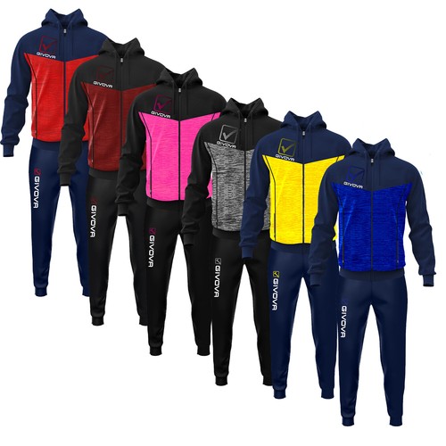 Tuta relax givova unisex - tuta,