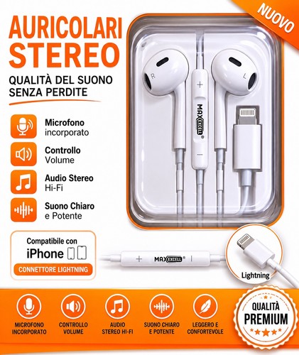 Auricolari lightning per - auricolari,