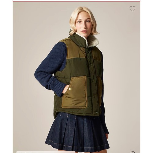 Gilet imbottito crew - gilet, j.crew