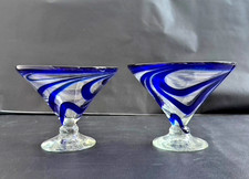 Set 2 bicchieri da dessert