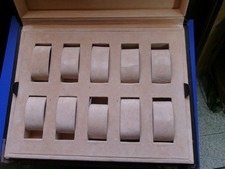 OMEGA - SCATOLA  BOX VINTAGE PER 16 OROLOGI